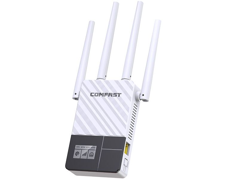 1200Mbps megabit screen display WiFi amplifier CF-WR760AC