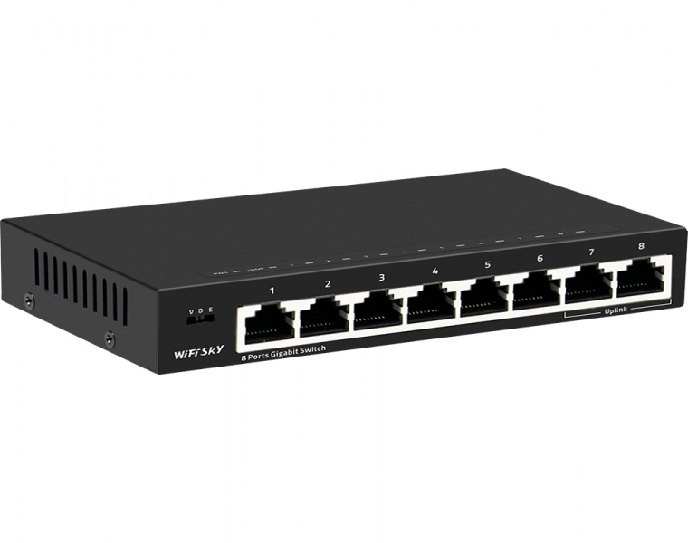 8口千兆智能以太網交換機 WS-SWG1080